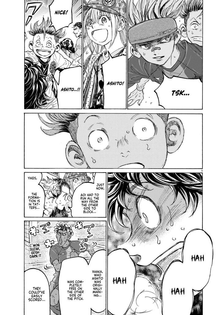 Ao Ashi, Chapter 379 image 09